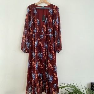 PAIGE Palazzo 100% Silk Dress, Size L